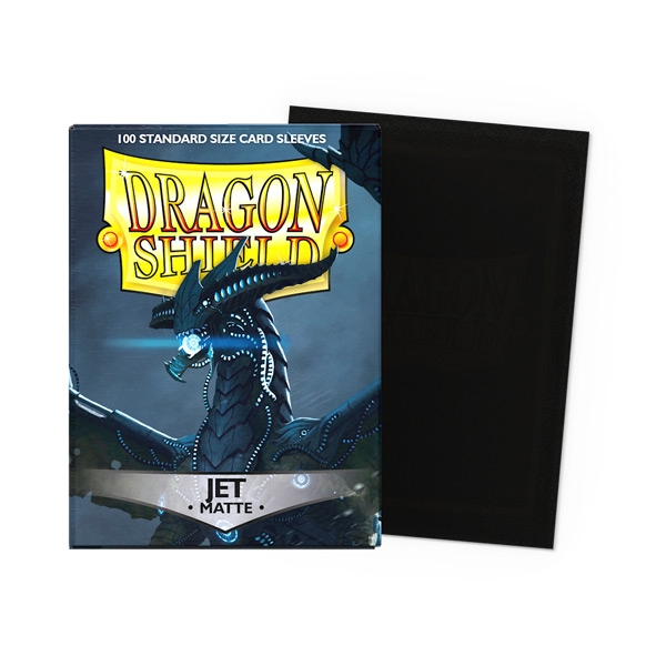 Dragon-Shield-Standard-Sleeves-matte-jet-100-Sleeves